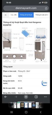 Thanh lý gấp  quạt hơi nước 40lit