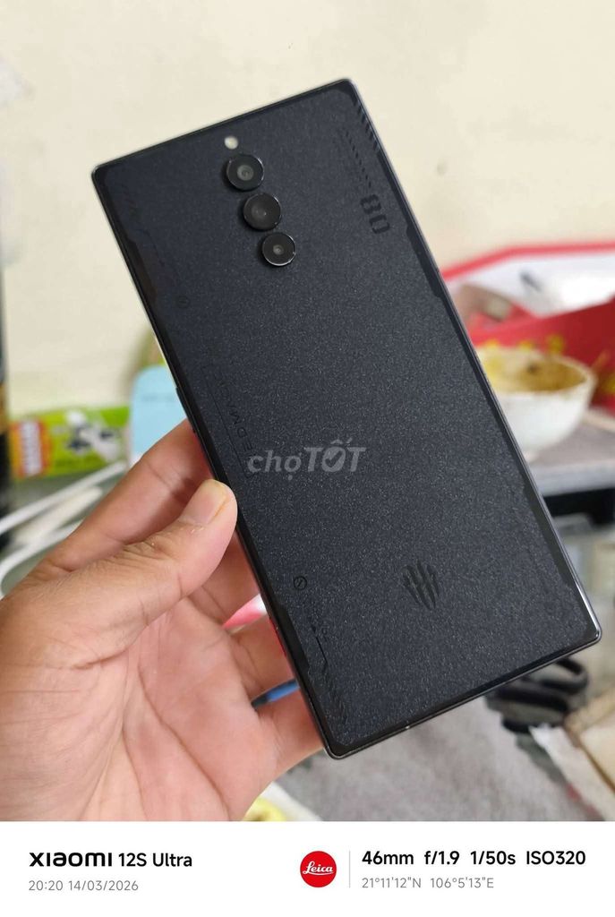 Red Magic 8 Pro 5G 256GB Đen 98%. Mua bán Điện thoại tại Thành phố Bắc Ninh Bắc Ninh được đăng bởi thành mobile hình 1