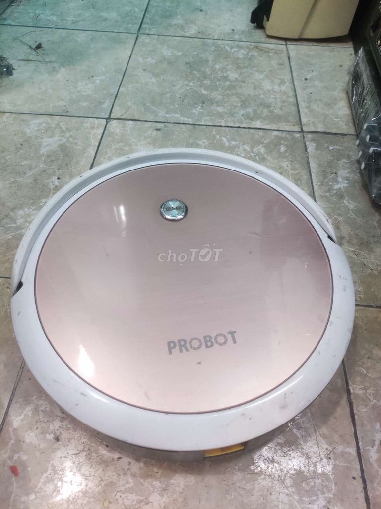 Robot hút bụi Probot hồng nhỏ gọn cho thợ