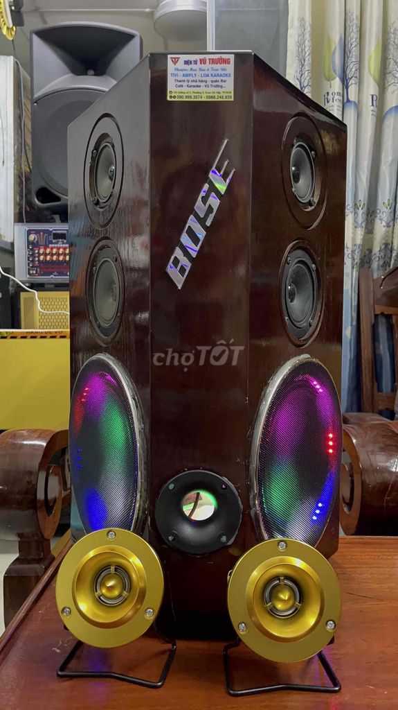 Loa tháp Bas đôi 20 nghe nhạc hát KARAOE. Mua bán Tivi, Âm thanh tại Quận Gò Vấp Tp Hồ Chí Minh được đăng bởi VŨ THẾ QUYỀN hình 5