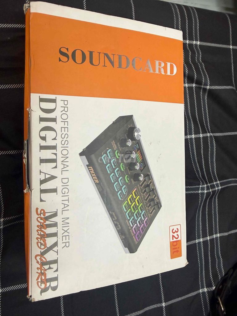 Sound card Digital Mixer 32 bit Đen Mới. Mua bán Tivi, Âm thanh tại Quận Bình Thạnh Tp Hồ Chí Minh được đăng bởi Minh Thương hình 1