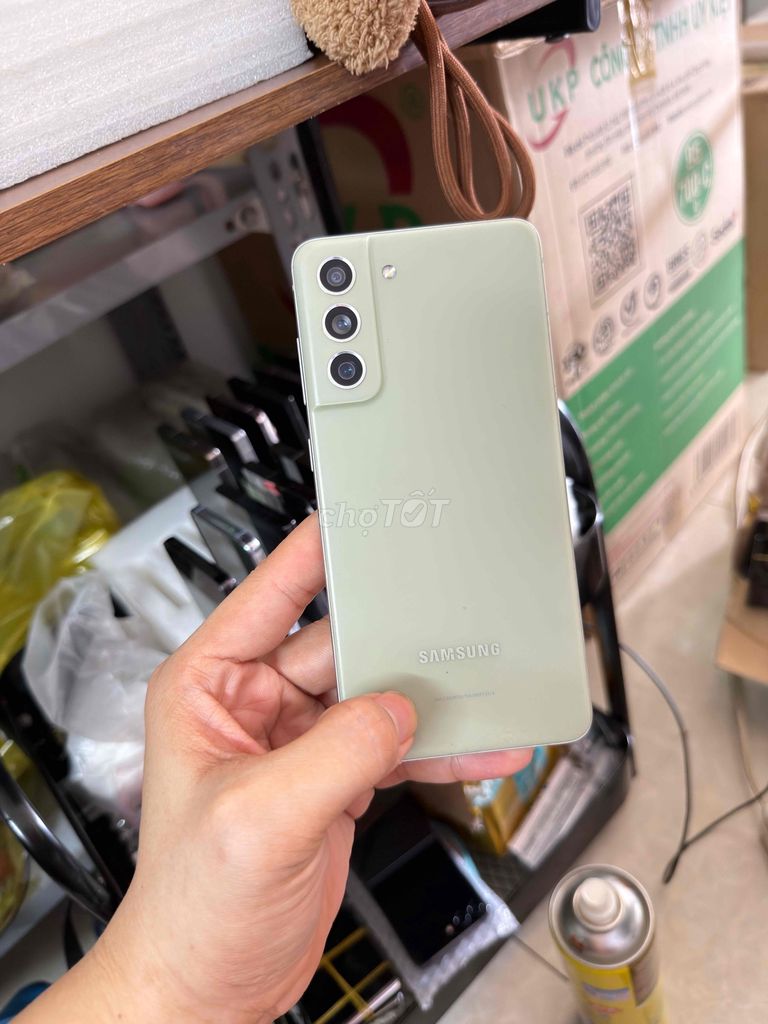Samsung Galaxy S21 FE VN 5G 128GB Xanh lá. Mua bán Điện thoại tại Quận 5 Tp Hồ Chí Minh được đăng bởi Gia Bảo hình 1