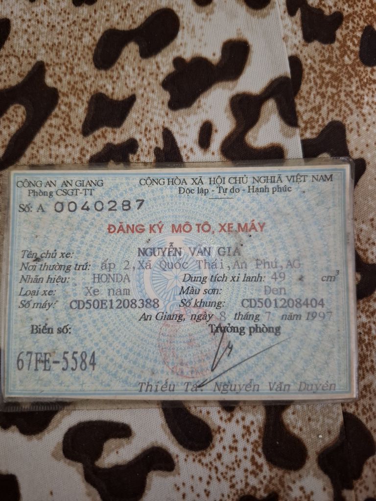 Honda 67 màu Đen. Mua bán Xe máy tại Thành phố Thuận An Bình Dương được đăng bởi nam  hình 6