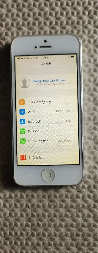 Apple iPhone 5 Trắng Đã sử dụng. Mua bán Điện thoại tại Huyện Hóc Môn Tp Hồ Chí Minh được đăng bởi Gấu  hình 1