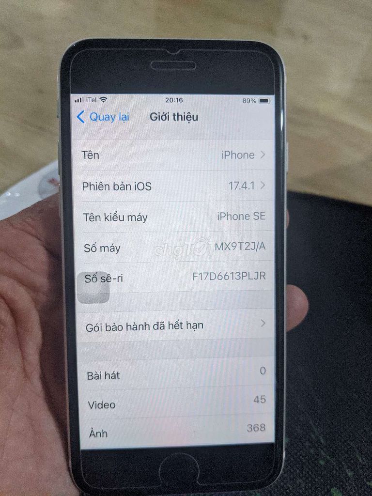 Apple iPhone SE 2020. Mua bán Điện thoại tại Thành phố Buôn Ma Thuột Đắk Lắk được đăng bởi Nguyễn Thành hình 1