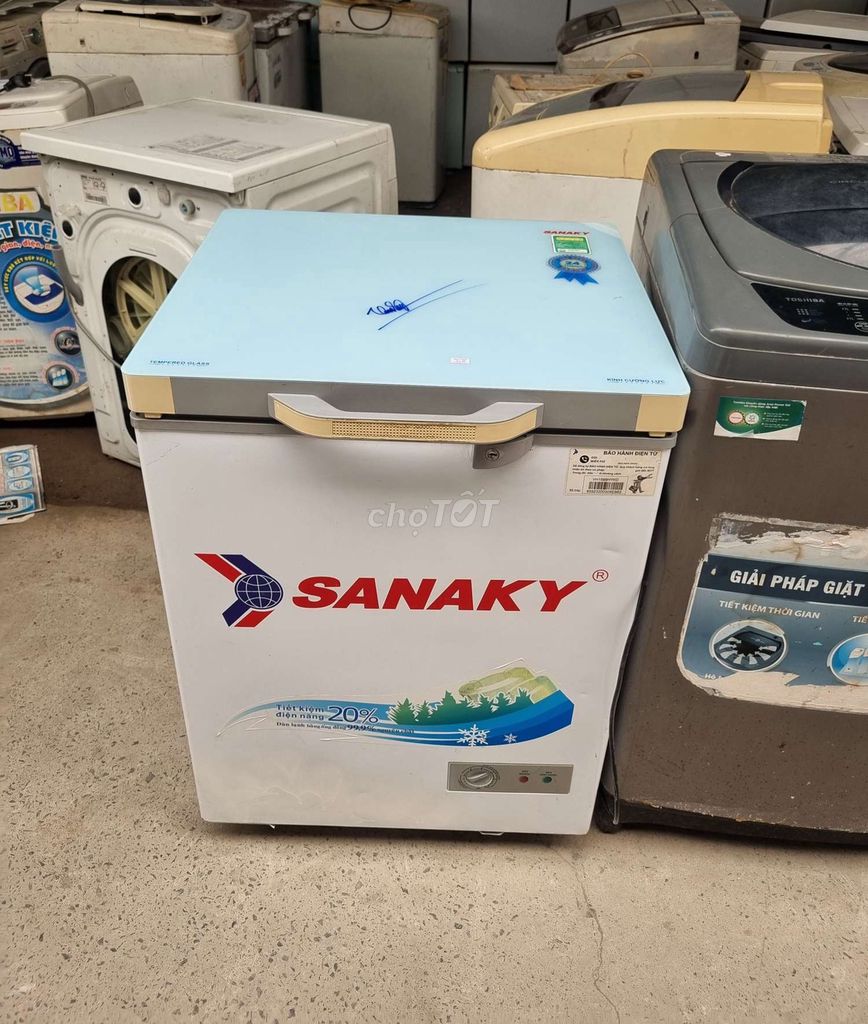 Thanh lý Tủ đông Sanaky 100L kính cường lực. Mua bán Tủ lạnh tại Quận 5 Tp Hồ Chí Minh được đăng bởi Pi trần hình 1