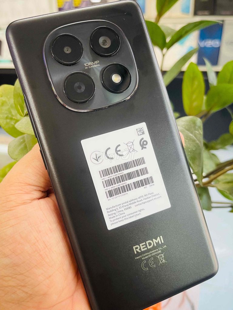 Xiaomi Redmi Note 15 6GB/128GB Đen 99%. Mua bán Điện thoại tại Quận Liên Chiểu Đà Nẵng được đăng bởi cẩm giang  hình 1