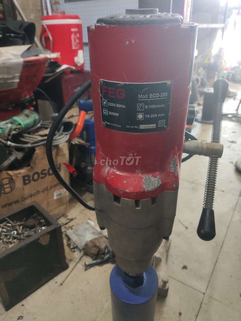 Máy khoan rút lõi FEG ECD-205. Mua bán Đồ chuyên dụng, Giống nuôi trồng tại Quận Thanh Khê Đà Nẵng được đăng bởi nguyễn long hình 1