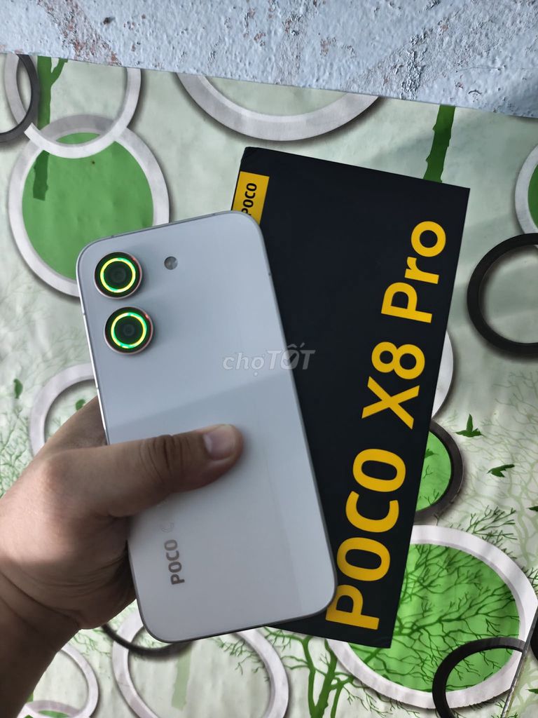 Poco X8 Pro (8/256) mới sạc 17l fullbox. Mua bán Điện thoại tại Quận 11 Tp Hồ Chí Minh được đăng bởi Quốc Vũ hình 1