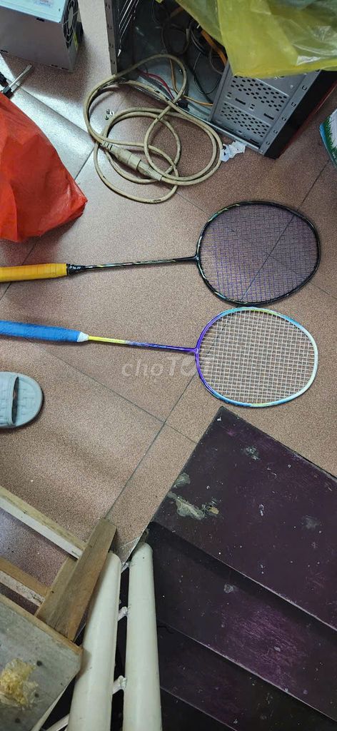 Bán vợt cầu lông lining windstorm & yonex nanoray