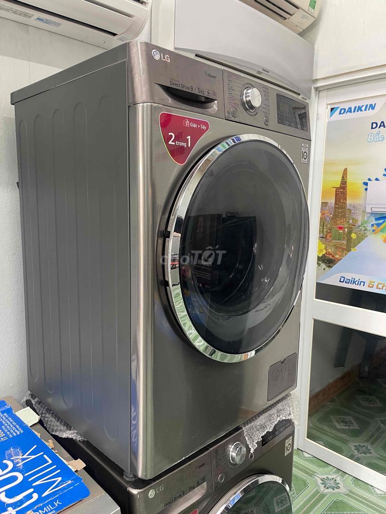 Máy giặt sấy LG Direct Drive 9/5kg. Mua bán Máy giặt tại Thành phố Thủ Đức Tp Hồ Chí Minh được đăng bởi ĐIỆN MÁY THANH THẾ hình 1