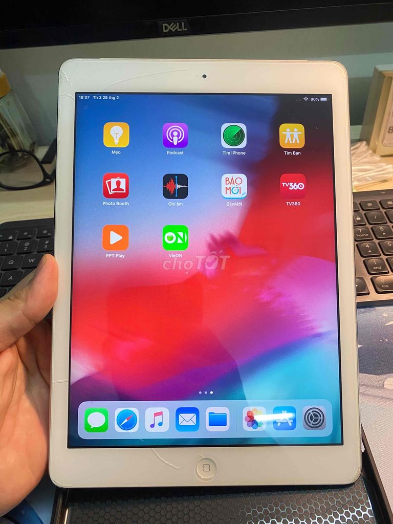 Ipad Air 1 64G zin jack đẹp sạch ít dùng. Mua bán Máy tính bảng tại Quận Gò Vấp Tp Hồ Chí Minh được đăng bởi Việt Anh hình 1
