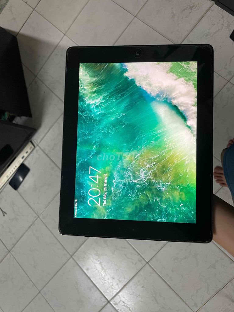 Apple iPad 16GB Bạc. Mua bán Máy tính bảng tại Quận Gò Vấp Tp Hồ Chí Minh được đăng bởi Điện tử Quang Vinh hình 1