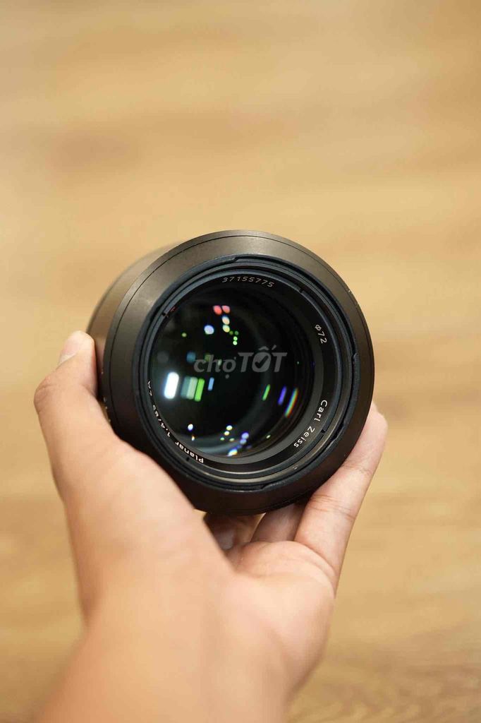 Ống kính Carl Zeiss Plannar 1.4/85 Đen. Mua bán Máy ảnh, Máy quay tại Thành phố Cao Lãnh Đồng Tháp được đăng bởi khanh bang hình 1