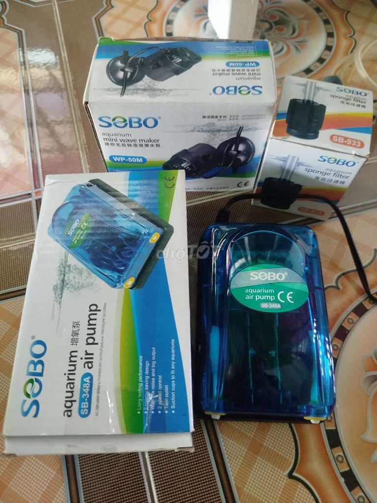 Máy bơm không khí SEBO SB-348A. Mua bán Đồ chuyên dụng, Giống nuôi trồng tại Huyện Cần Đước Long An được đăng bởi NHT Vlogs hình 1