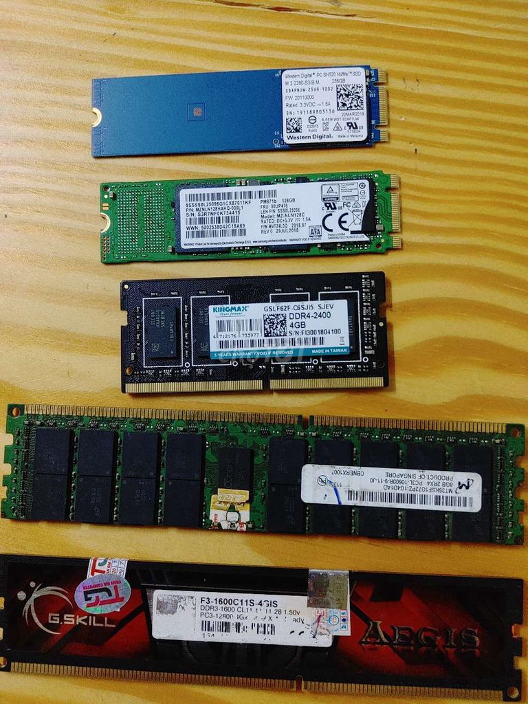 Ổ cứng SSD Western Digital SN520 256GB. Mua bán Linh kiện (RAM, Card...) tại Thành phố Đà Lạt Lâm Đồng được đăng bởi Phước hình 1
