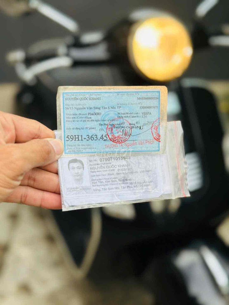 VESPA GTS 125CC SUPPER IE PHUN XĂNG ĐIỆN TỬ. Mua bán Xe máy tại Quận 12 Tp Hồ Chí Minh được đăng bởi Ta Thanh Thai hình 6