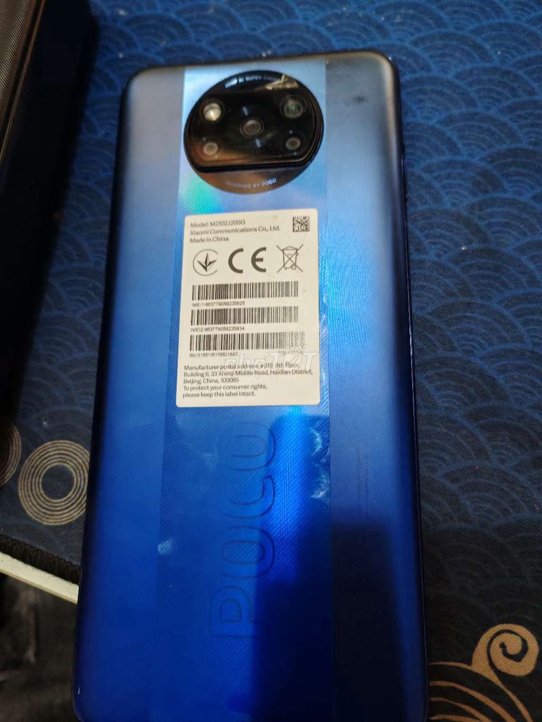 Poco X3 Pro 128GB Xanh Đã sử dụng. Mua bán Điện thoại tại Thành phố Biên Hòa Đồng Nai được đăng bởi TCN hình 1