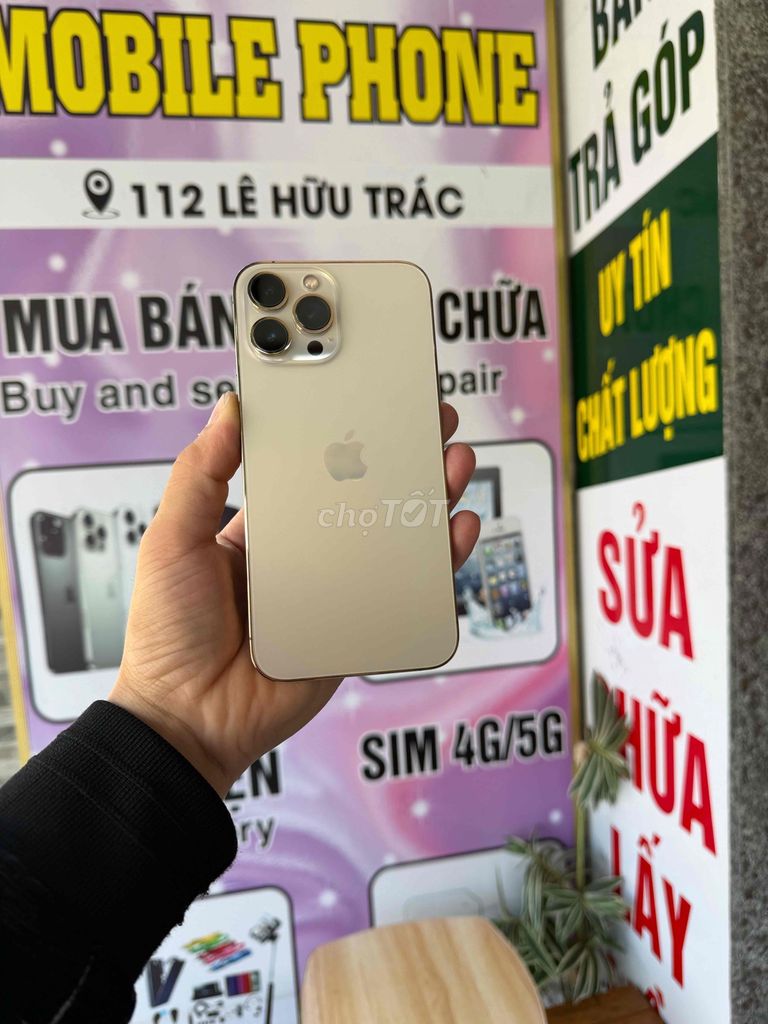 Apple iPhone 13 Pro Max 256GB Vàng. Mua bán Điện thoại tại Quận Sơn Trà Đà Nẵng được đăng bởi Diễm Diễm hình 1