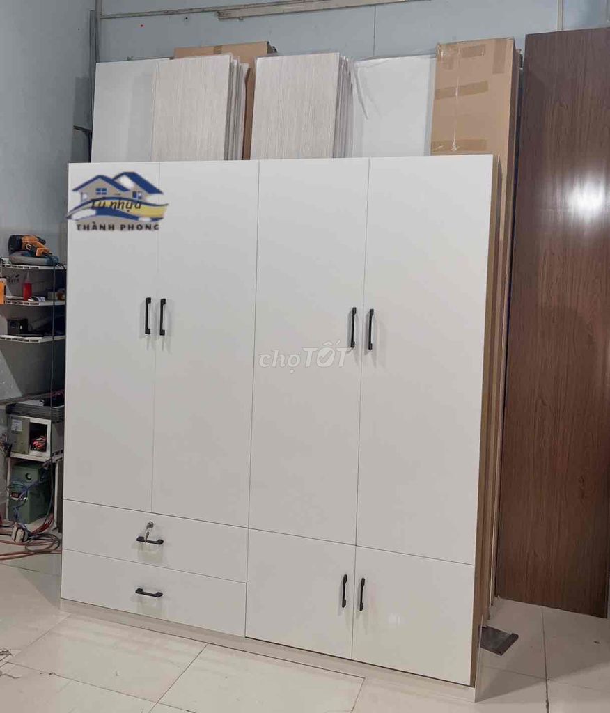 TỦ QUẦN ÁO *^^**^^ TỦ QUẦN ÁO 4 CÁNH. Mua bán Tủ, kệ gia đình tại Thành phố Thủ Đức Tp Hồ Chí Minh được đăng bởi Ngọc Lan hình 1