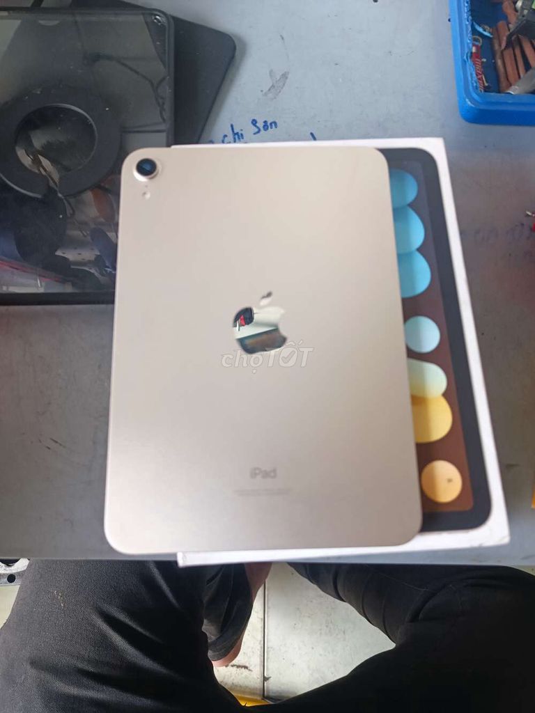 Apple iPad mini 6 64GB Vàng Nguyên zin. Mua bán Máy tính bảng tại Thành phố Thuận An Bình Dương được đăng bởi Tứ Thiện hình 1