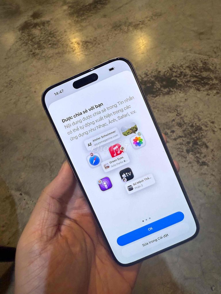 Iphone 15Prm 256gb Ll/a Titan Quốc Tế Đẹp Keng🦆. Mua bán Điện thoại tại Thành phố Vĩnh Long Vĩnh Long được đăng bởi Quân Tiến hình 1