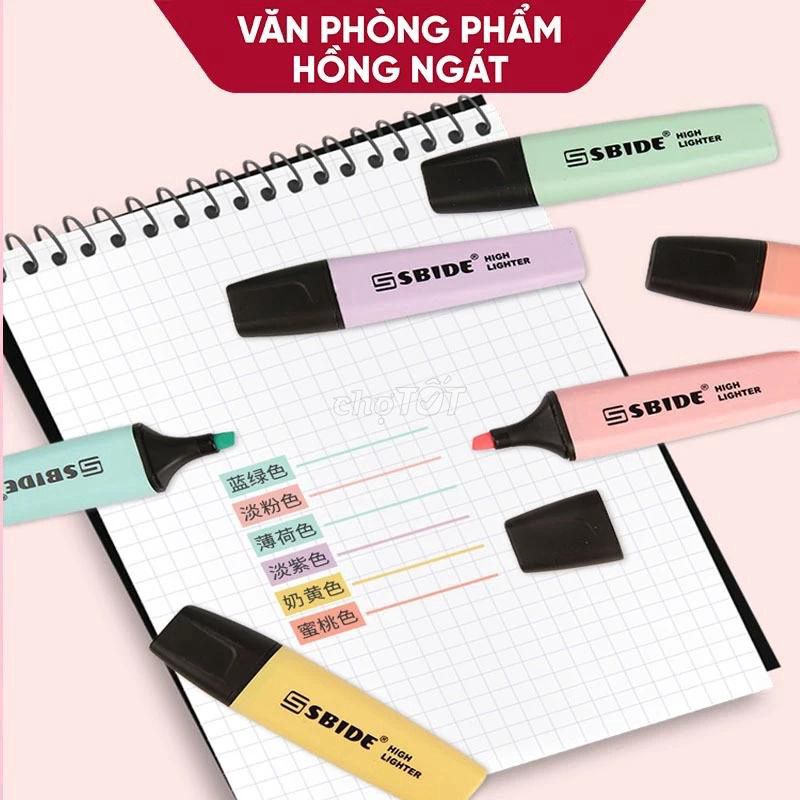 Bút dạ quang SSBIDE nhiều màu. Mua bán Đồ dùng văn phòng tại Huyện Trảng Bàng Tây Ninh được đăng bởi Nguyễn Minh Đức hình 1