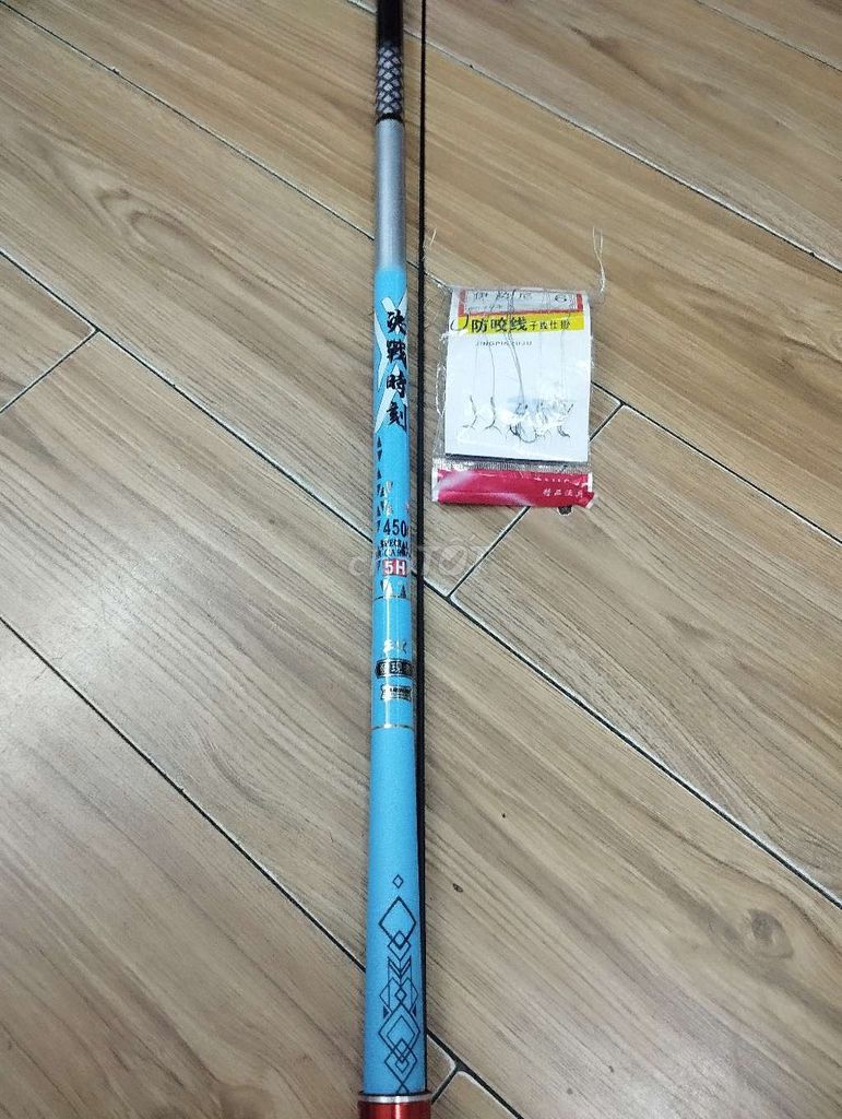 Cần câu cá Carbon 4.5m Xanh dương. Mua bán Đồ thể thao, Dã ngoại tại Quận Ba Đình Hà Nội được đăng bởi Wind  hình 1