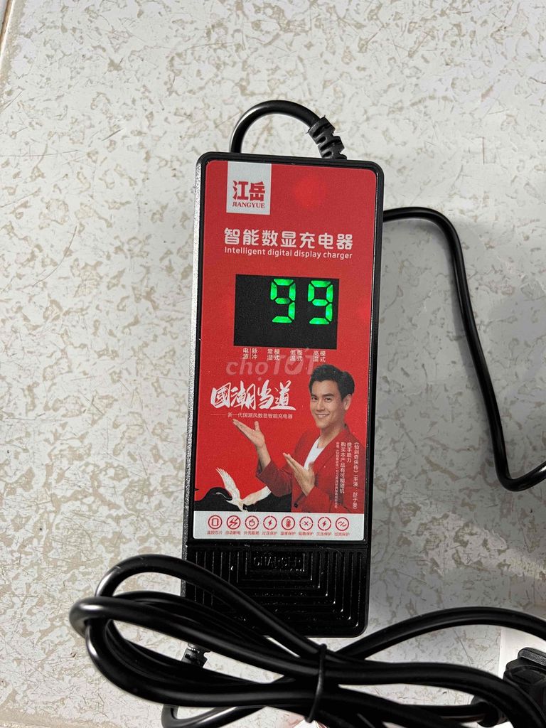 Sạc xe đạp điện báo % pin – Dễ xem, an toàn, BH 6T. Mua bán Phụ tùng xe tại Quận Gò Vấp Tp Hồ Chí Minh được đăng bởi Xe Điện Miền Nam hình 3