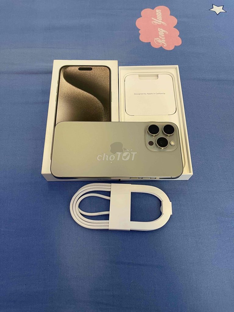iPhone 15 Pro Max 512G Quốc Tế Zin Full Chuẩn Đẹp. Mua bán Điện thoại tại Quận 1 Tp Hồ Chí Minh được đăng bởi May Mắn hình 1