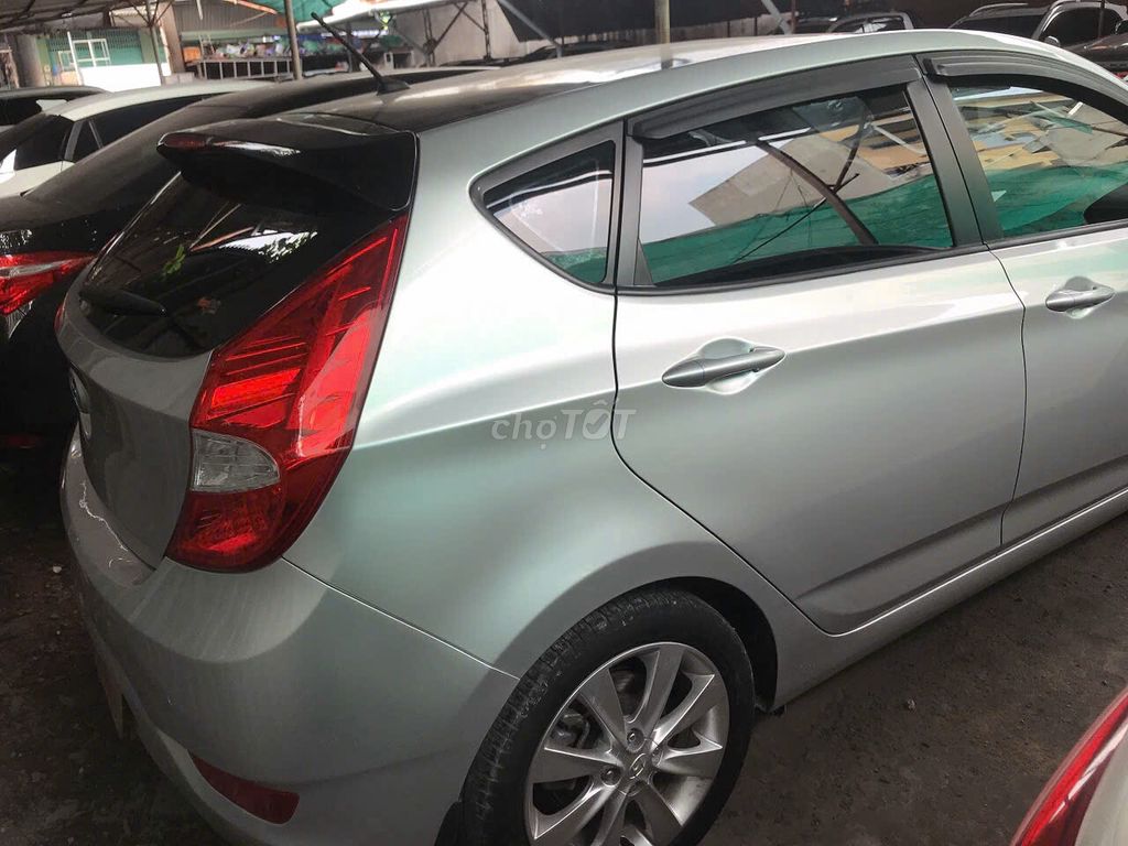 Bán Hyundai Accent 2015 Blue xe nhập AT nguyên zin