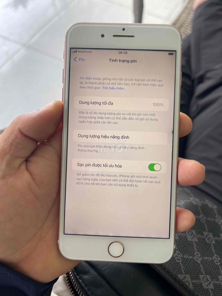 Apple iPhone 7 Plus 32GB Vàng hồng. Mua bán Điện thoại tại Quận Bình Thuỷ Cần Thơ được đăng bởi Máy Qua sử dụng zin hãng hình 1