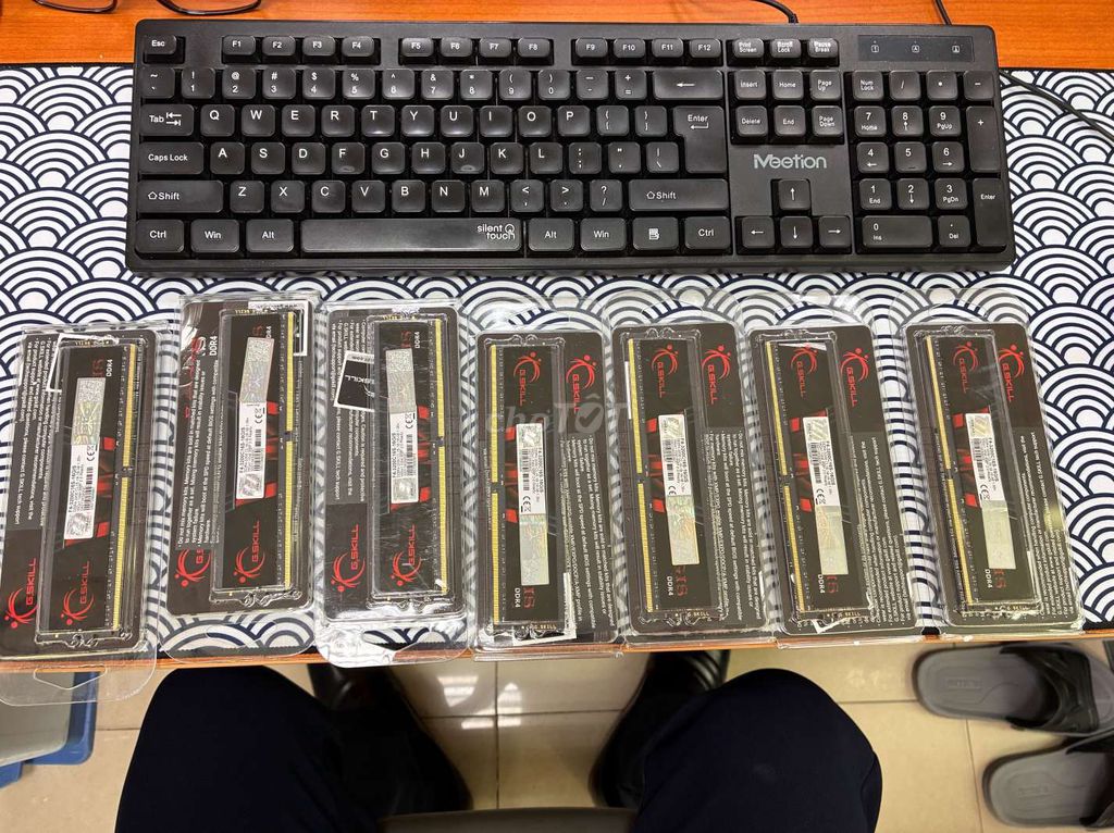 RAM GSKILL 16GB DDR4 Mới 100%. Mua bán Linh kiện (RAM, Card...) tại Thành phố Bạc Liêu Bạc Liêu được đăng bởi LẦU BẠC LIÊU hình 1