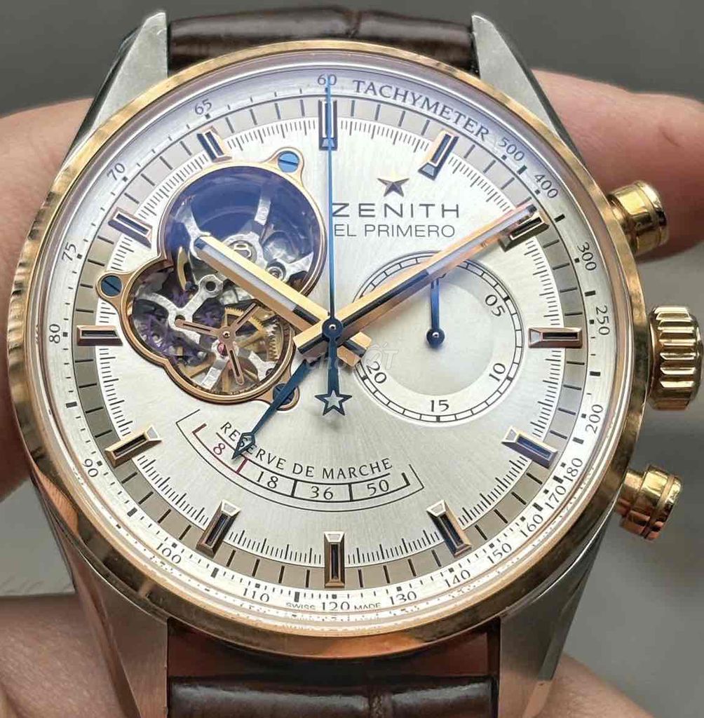 ZENITH Chronomaster El Primero Open Heart 18k. Mua bán Đồng hồ tại Quận Hoàng Mai Hà Nội được đăng bởi Anh Tuấn hình 1