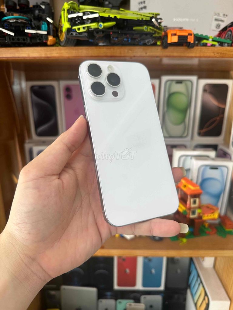 Apple iPhone 16 Pro Max 256GB Bạc 99%. Mua bán Điện thoại tại Thành phố Vũng Tàu Bà Rịa - Vũng Tàu được đăng bởi BINHHYK  hình 1