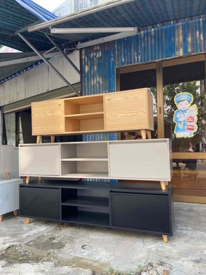 Kệ tivi gỗ mdf phủ melamine chống ẩm. Mua bán Tủ, kệ gia đình tại Quận Liên Chiểu Đà Nẵng được đăng bởi Nguyễn Hà