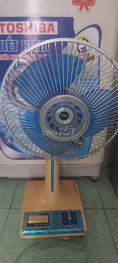Quạt lửng NEC Nhật Bản Xanh Vàng. Mua bán Quạt tại Quận Bình Tân Tp Hồ Chí Minh được đăng bởi Bao hình 1