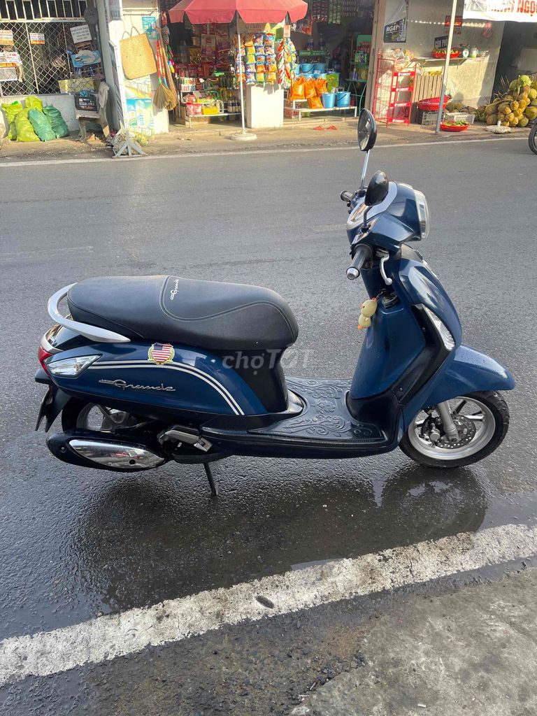 Yamaha Grande 2016 màu Xanh. Mua bán Xe máy tại Quận Cái Răng Cần Thơ được đăng bởi Cầm Đồ Minh Tấn hình 2