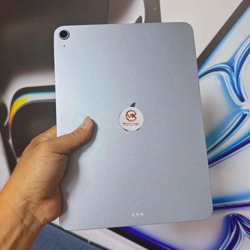 Apple iPad Air 7 M3 Wifi 128GB Xanh 99% BH 2/2027. Mua bán Máy tính bảng tại Quận 10 Tp Hồ Chí Minh được đăng bởi Miki Store hình 1