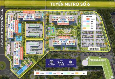 Apartment 54 m² · 2 bed · Vinhomes Smart City