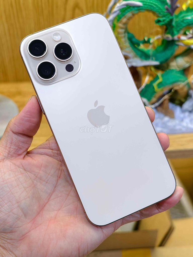 Apple iPhone 16 Pro Max 256GB Trắng VN/A 99%. Mua bán Điện thoại tại Quận 10 Tp Hồ Chí Minh được đăng bởi Khánh Trần hình 1