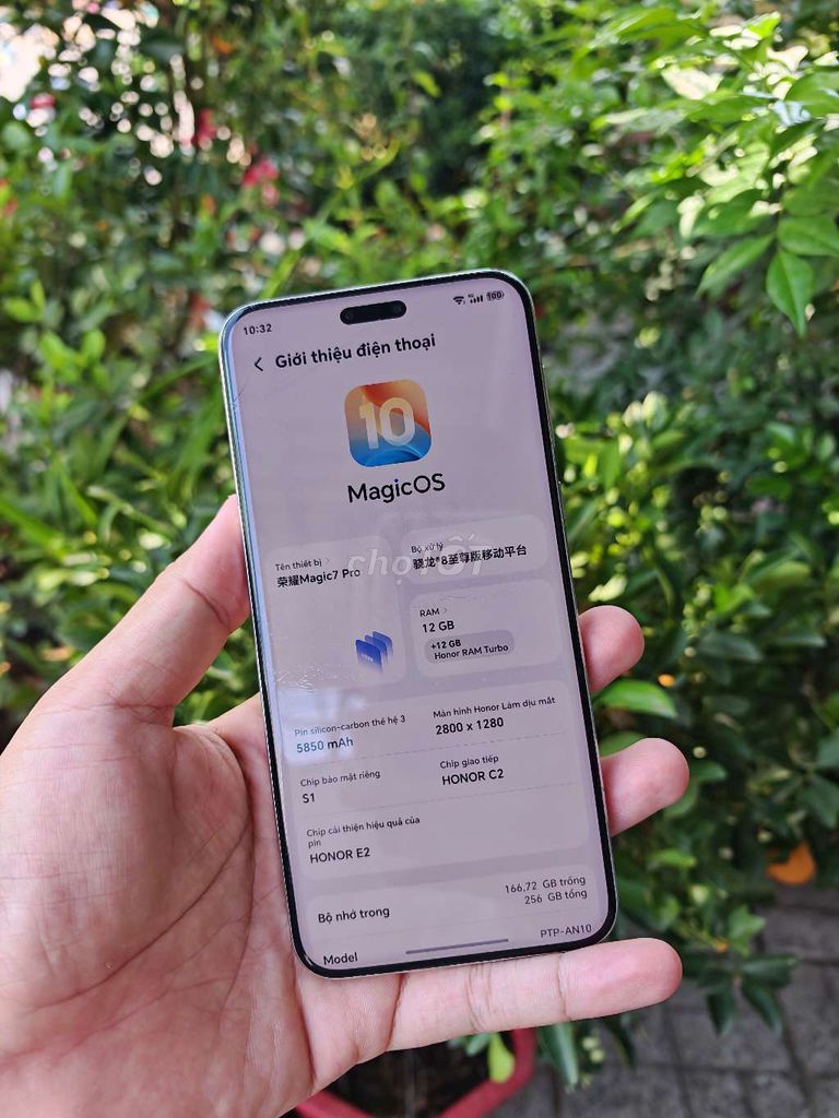 Honor Magic 7 Pro 256GB Trắng. Mua bán Điện thoại tại Thành phố Long Xuyên An Giang được đăng bởi Hiếu  hình 1