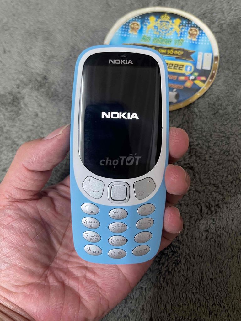 3310 xanh ngọc 2 sim 3G k cắt sóng cực hiếm