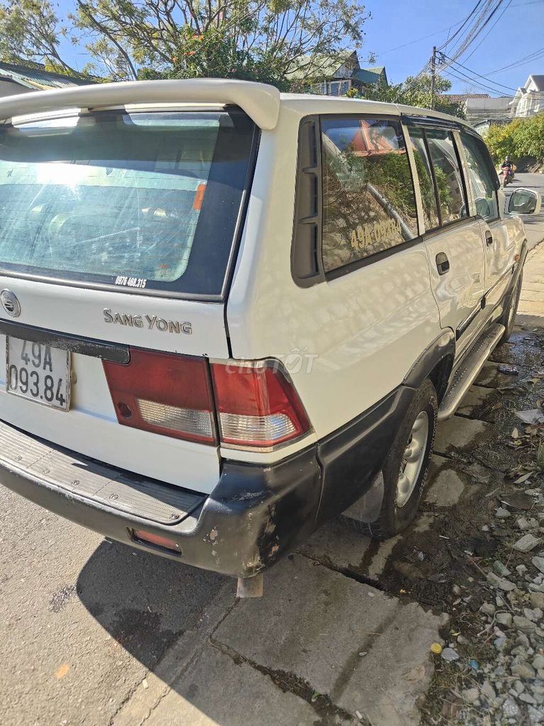 SsangYong Musso 2001 Dầu Trắng. Mua bán Ô tô tại Thành phố Đà Lạt Lâm Đồng được đăng bởi quốc huy hình 4