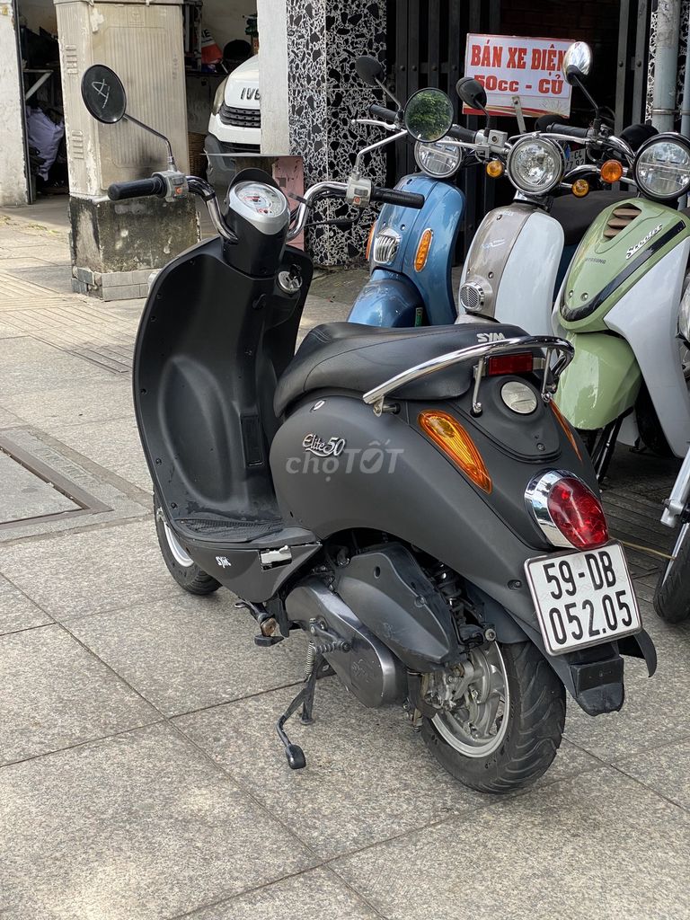 Bán xe sym elite 50 cũ bao zin, bao công chứng. Mua bán Xe máy tại Quận Tân Phú Tp Hồ Chí Minh được đăng bởi A Phước hình 4