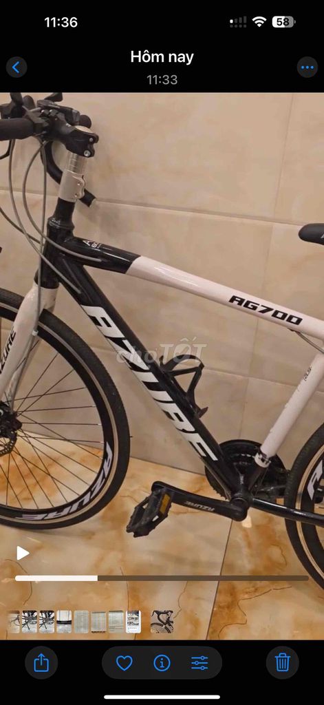 do không có thơi gian đạp em cần thanh lý. Mua bán Xe đạp tại Quận 6 Tp Hồ Chí Minh được đăng bởi Thoa  hình 3