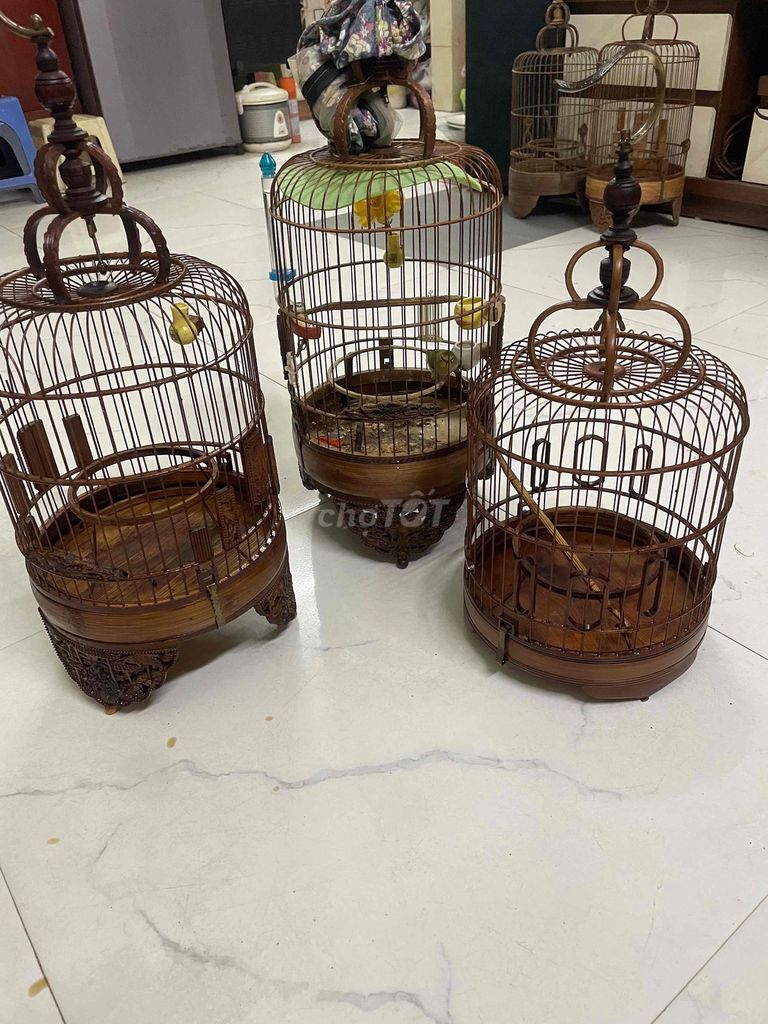 Lồng chim gỗ tự nhiên. Mua bán Phụ kiện, Thức ăn, Dịch vụ tại Quận Tây Hồ Hà Nội được đăng bởi xuanloc hình 1