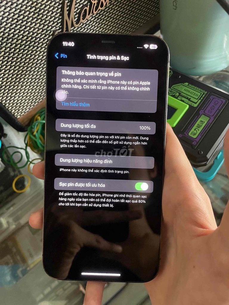 iPhone 12 Pro Max 128GB Xám. Mua bán Điện thoại tại Huyện Thọ Xuân Thanh Hóa được đăng bởi Mai Hùng hình 1