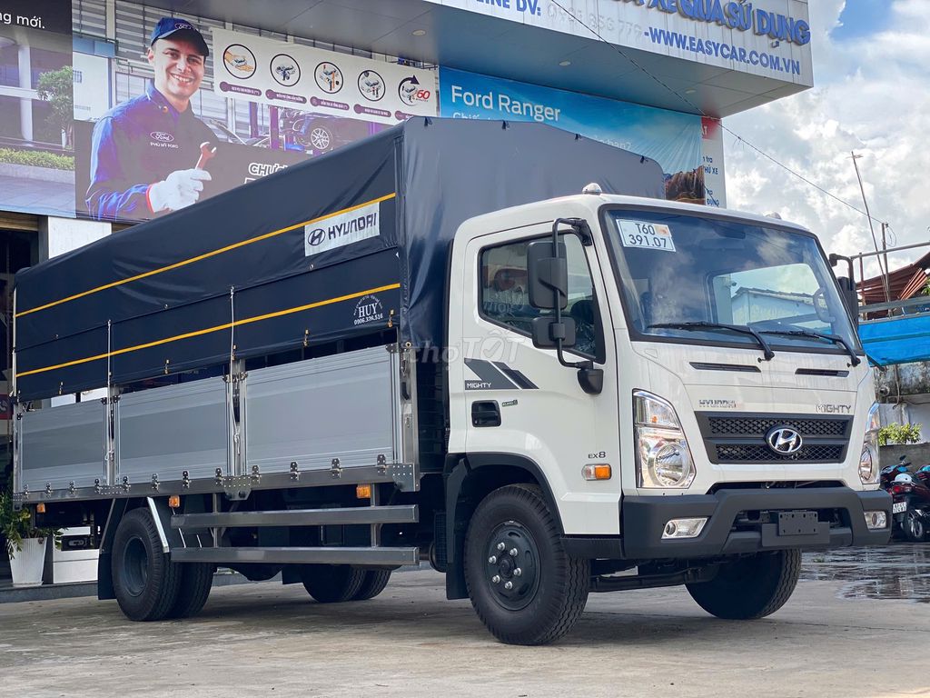 Hyundai Mighty EX8L 2024 Bửng Nhôm Giao Ngay