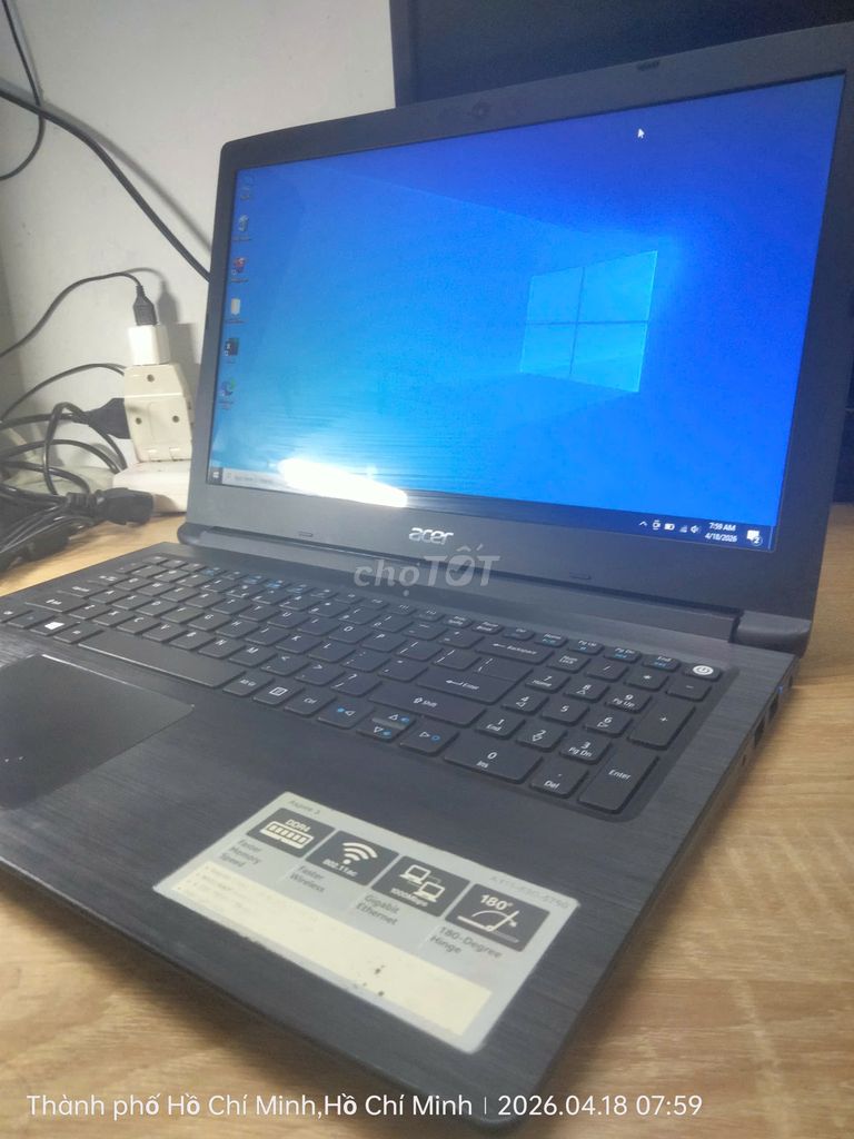Acer Aspire A315-53G- i5-8250U 15.6 inch 8GB/256GB. Mua bán Laptop tại Huyện Hóc Môn Tp Hồ Chí Minh được đăng bởi Nguyễn Hữu Thịnh hình 1